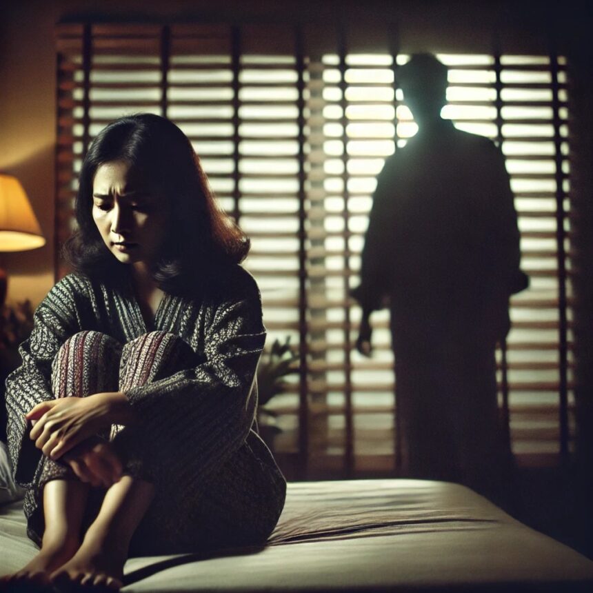 प्रतीकात्मक छवि जो वैवाहिक बलात्कार (Marital Rape) के मुद्दे को दर्शाती है